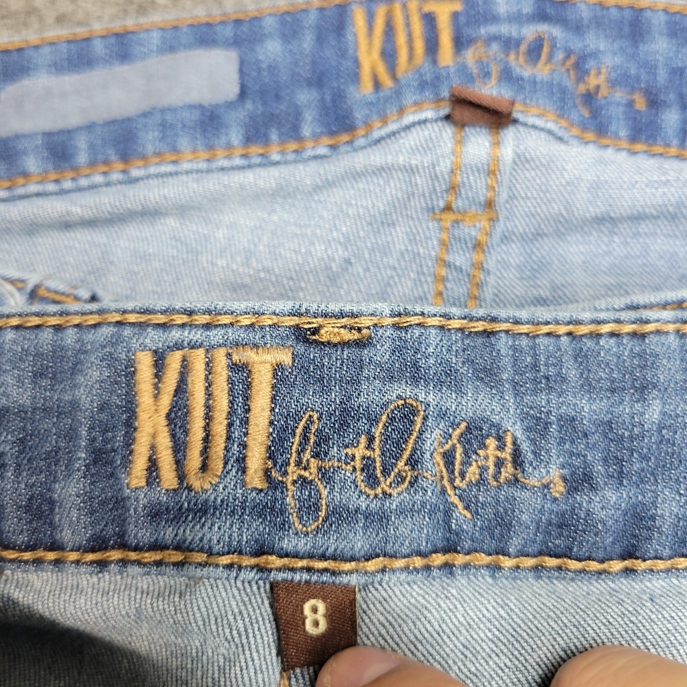 Kut From The Kloth Jeans Womens 8 Blue Denim Streetwear Festival LOT BUNDLE - Picture 8 of 9
